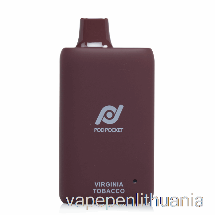 Pod Pocket 7500 Vienkartinis Virginia Tabako Vape Skystis